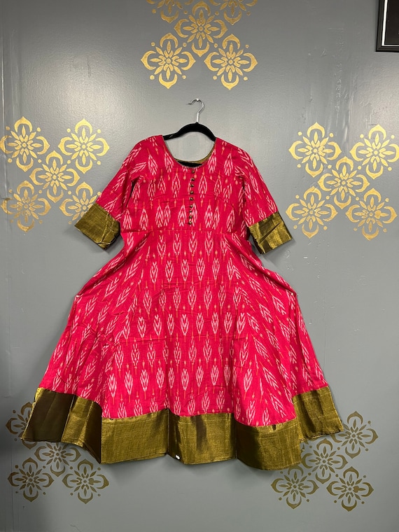 Pochampally Pure Cotton Kurti – Chickpet Sarees