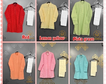 Boys Kurtas/Boys kurta pyjama/ rawsilk kurtas/Boys ethnic wear/Traditional wear/Occasional wear/Chikankari kurtas/Mens kurtas/Indian kurtas