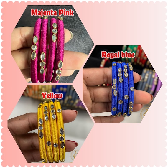 Maggam work deals bangles price