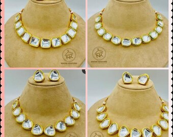 Meena Kundan chokers/shell quality chokers/minakari chokers/pearl chokers/gold foil chokers/minakari kundan chokers/Dabi kundan