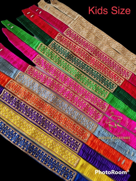 Saree Belts/maggam Work Belts/hip Belts/waist Belts/ Vaddanam/ Traditional  Belts/indian Belts/ Half Saree Belts/embroidery Belts -  Canada