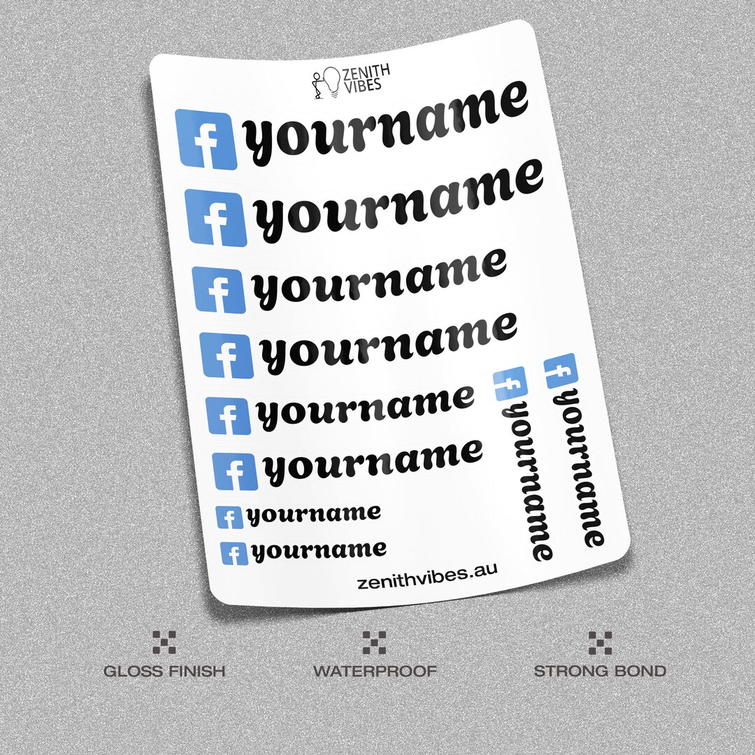 Facebook Sticker Sprite Custom Facebook Stickers Sheet - Etsy