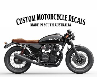 Custom Motorcycle Sticker Decals 2X