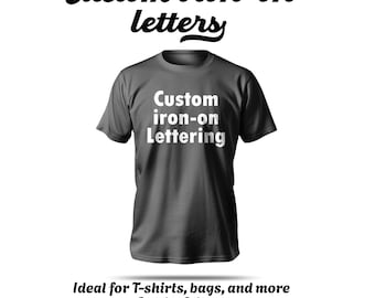 Custom Iron On Letters Sports