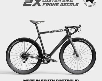 Custom Bike Sticker Decal 2X