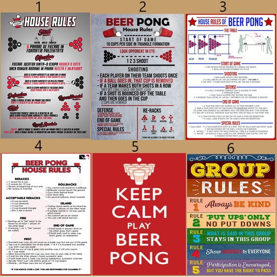 Arashigaoka Nel nome stadio beer pong house rules poster Intravedere