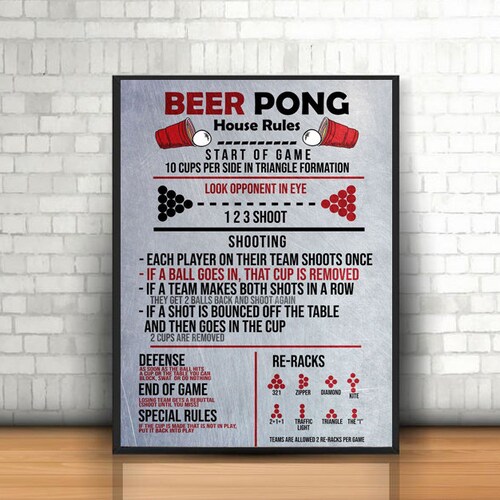 Custom C5 Beer Pong Table Etsy