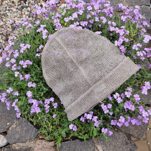 Unisex beanie | Linen Summer Beanie | Ecofriendly | Natural linen | Very light | Handmade