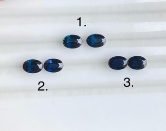 Natural Sapphire| Loose Sapphire| Sapphire Pairs| Blue Sapphires| Teal Sapphire| Blue Green Sapphire| Matching Pairs | Fancy Sapphire