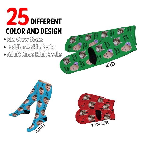 Shop Custom Socks Etsy