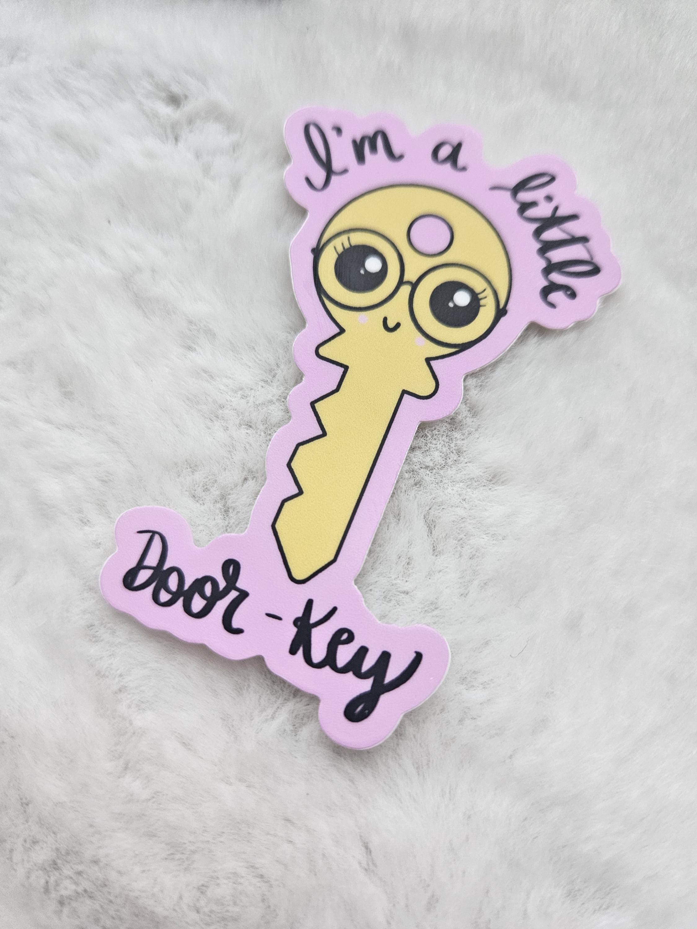 I'm a Little Door-key Cute Vinyl Decal Sticker, Dorky Sticker, Water ...