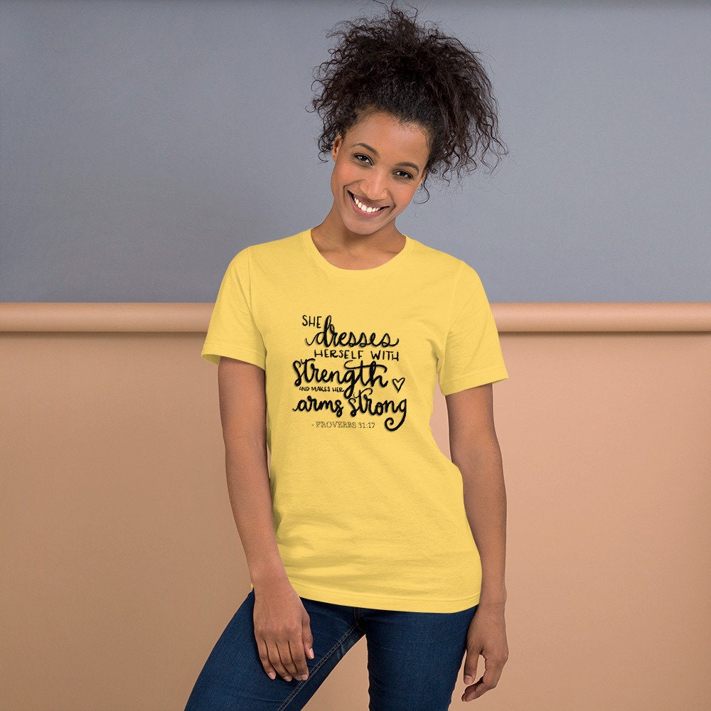 she dresses herself with strength BLOGGING THRU THE BIBLE: Hymn of A Good Wife {Proverbs 31:15-18} Walking with my Saviour