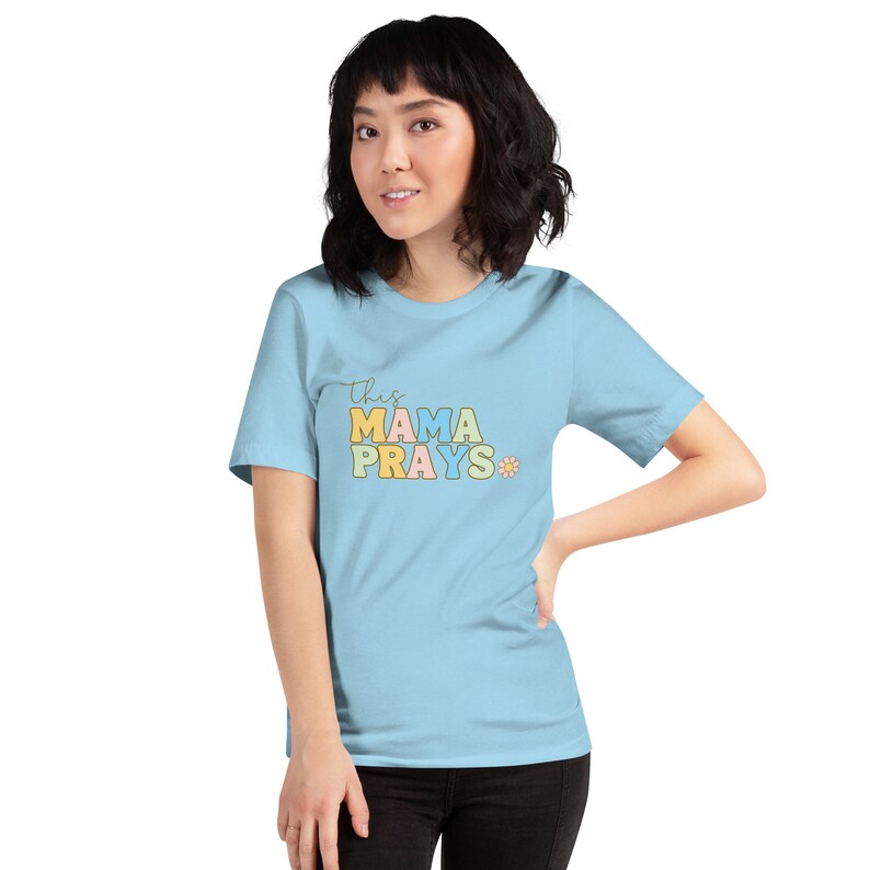 This Mama Prays Tshirt, Cute Christian Mom Shirt, Faith Mom Shirt, Praying Mama Shirt