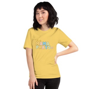 This Mama Prays Tshirt, Cute Christian Mom Shirt, Faith Mom Shirt, Praying Mama Shirt
