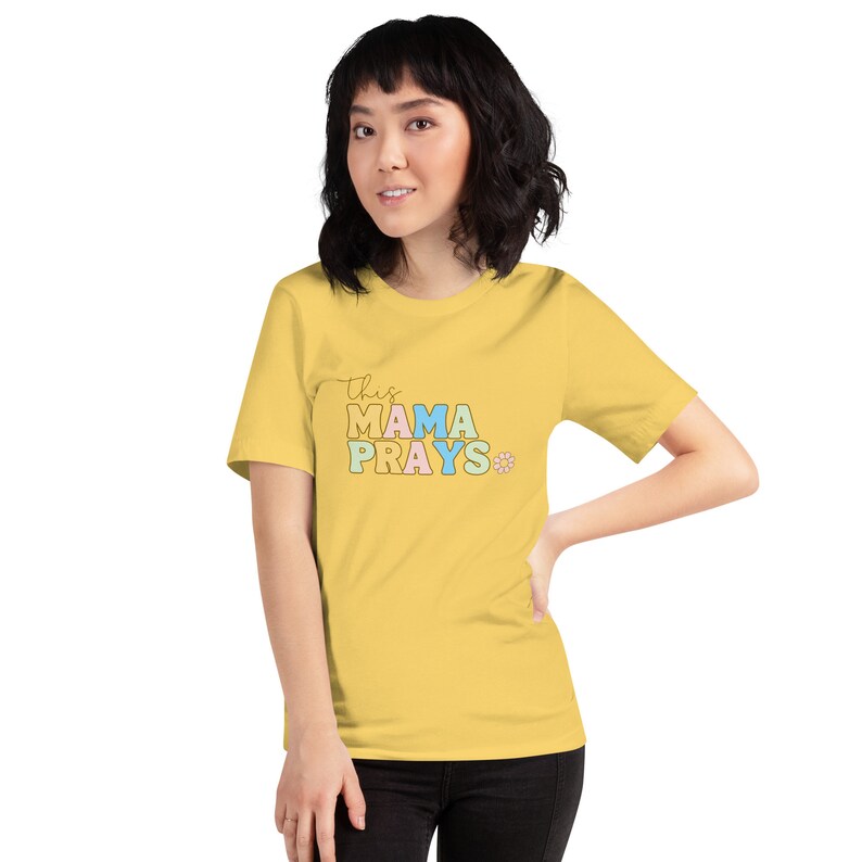 This Mama Prays Tshirt, Cute Christian Mom Shirt, Faith Mom Shirt, Praying Mama Shirt