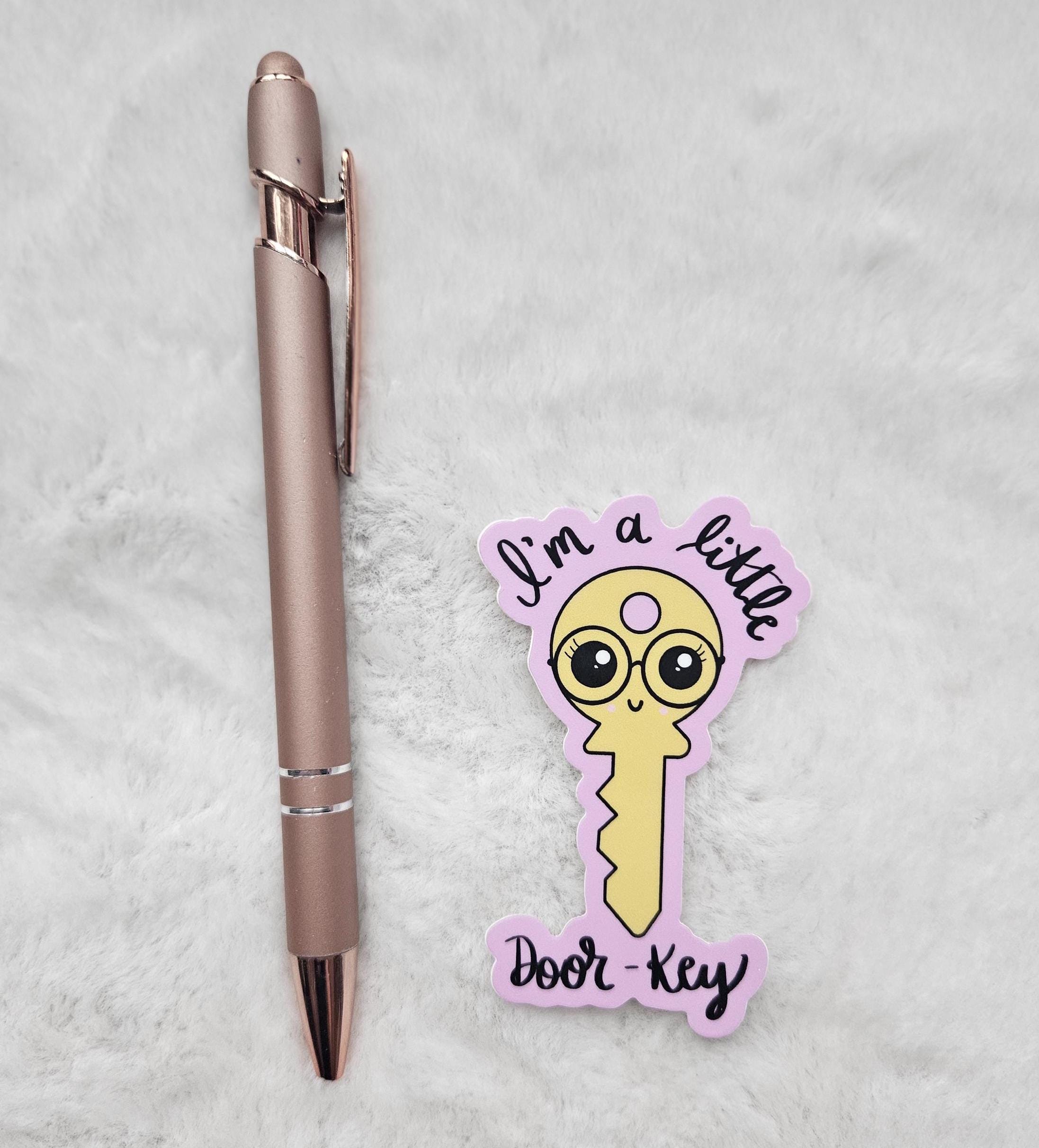 I'm a Little Door-key Cute Vinyl Decal Sticker, Dorky Sticker, Water ...
