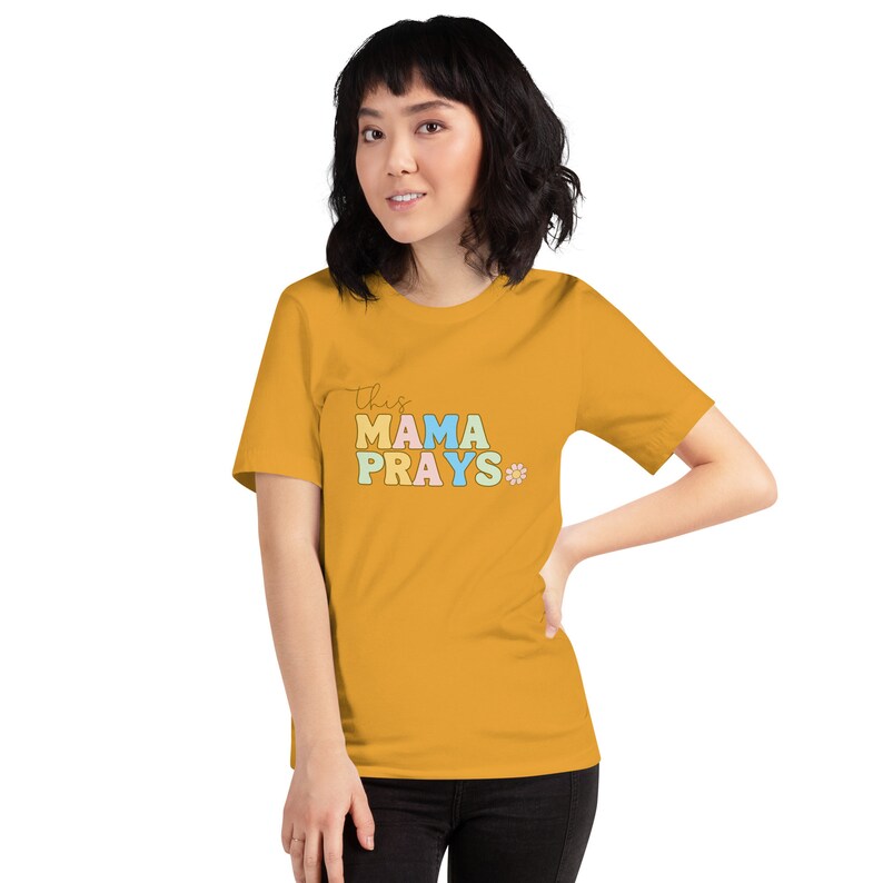 This Mama Prays Tshirt, Cute Christian Mom Shirt, Faith Mom Shirt, Praying Mama Shirt