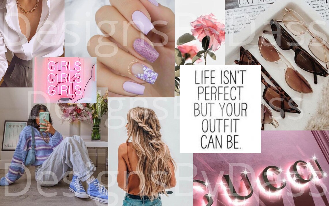 Girly Girl Laptop Wallpaper Etsy