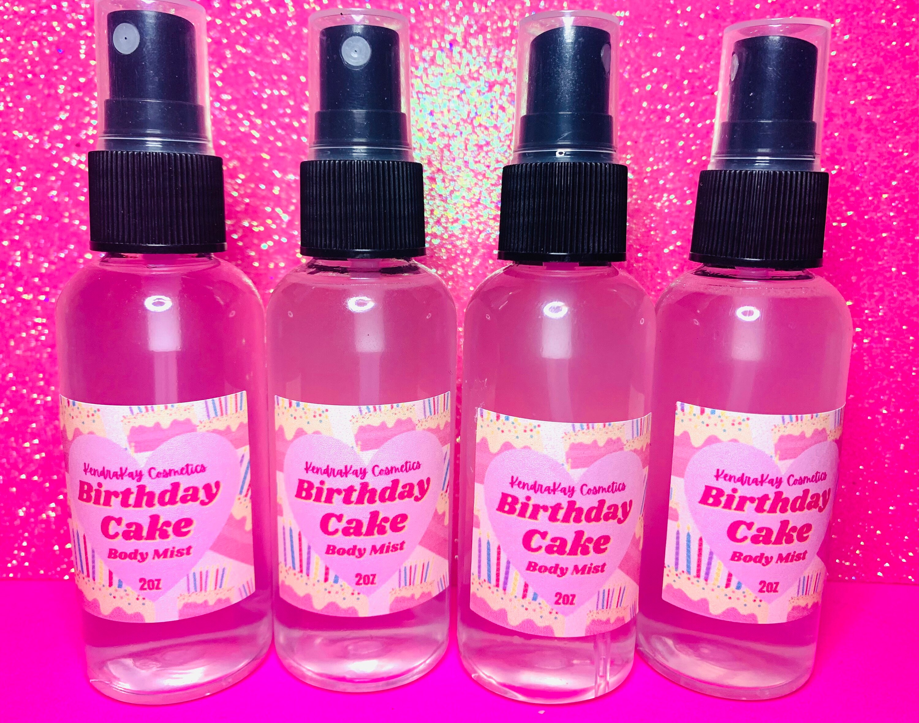 Birthday Cake Body Mist Etsy