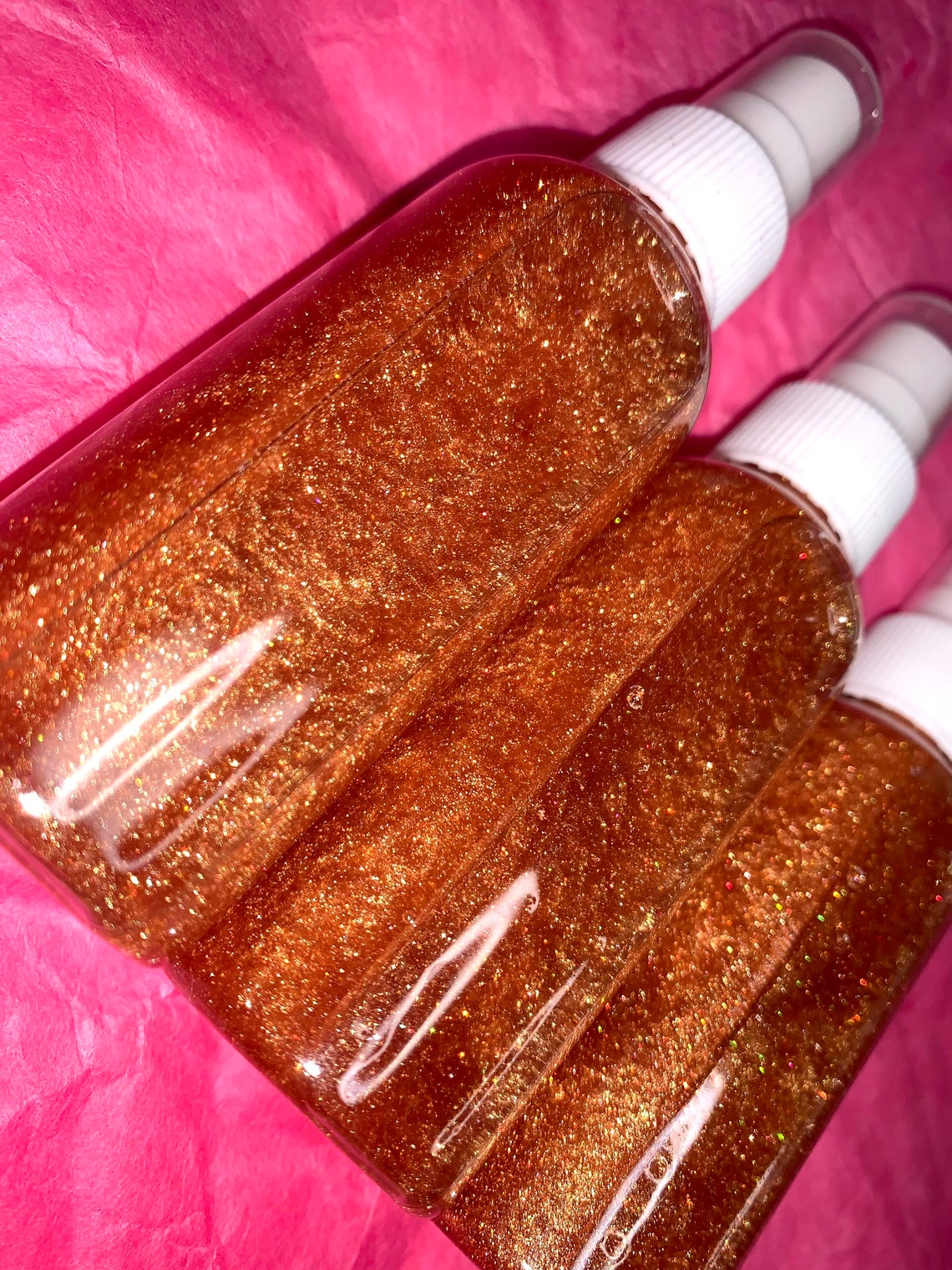 Gold Dust Shimmer Body Oil Spray Etsy
