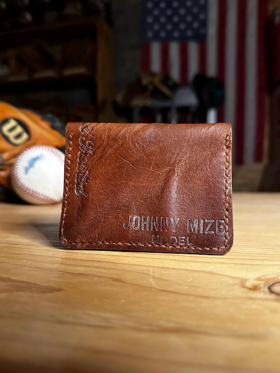 Handcrafted Baseball Glove Bifold Wallet - Hutch Glove