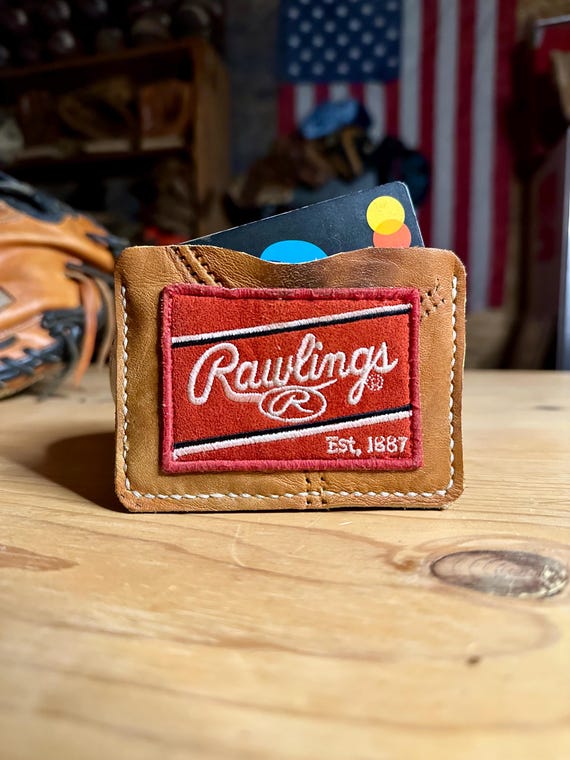 Handcrafted Baseball Glove Wallet - Rawlings Glove