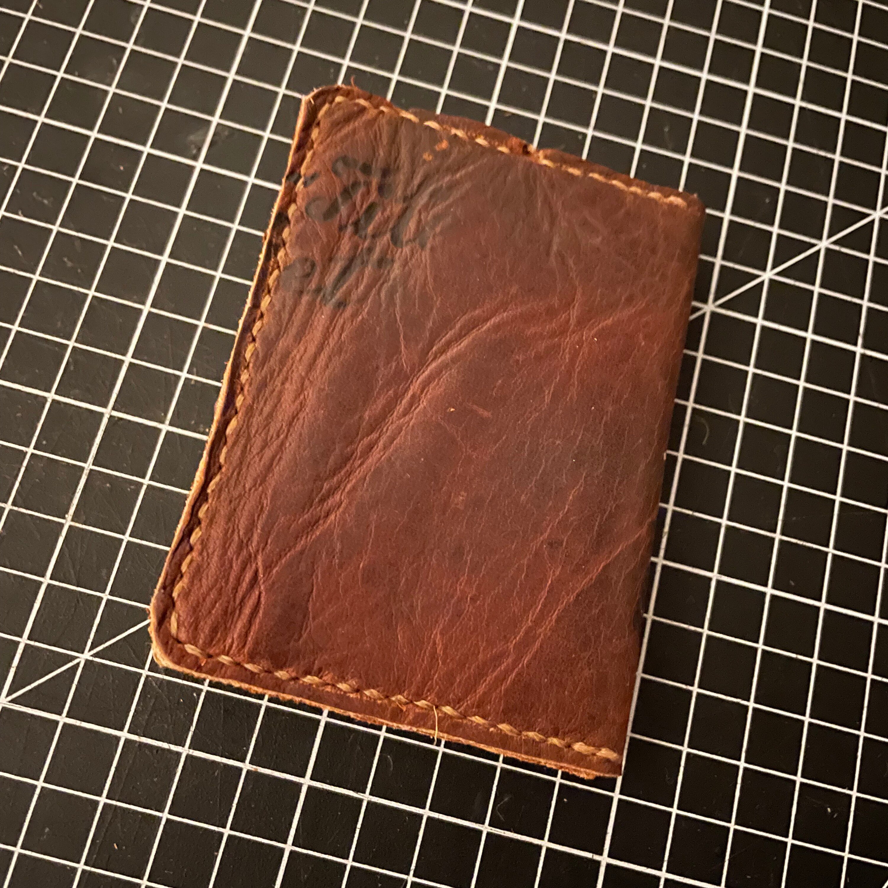 Baseball Glove Leather 4 Pocket Bifold Wallet Etsy