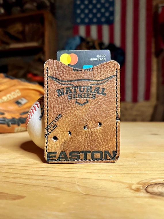 Handcrafted Baseball Glove Wallet - Easton Glove