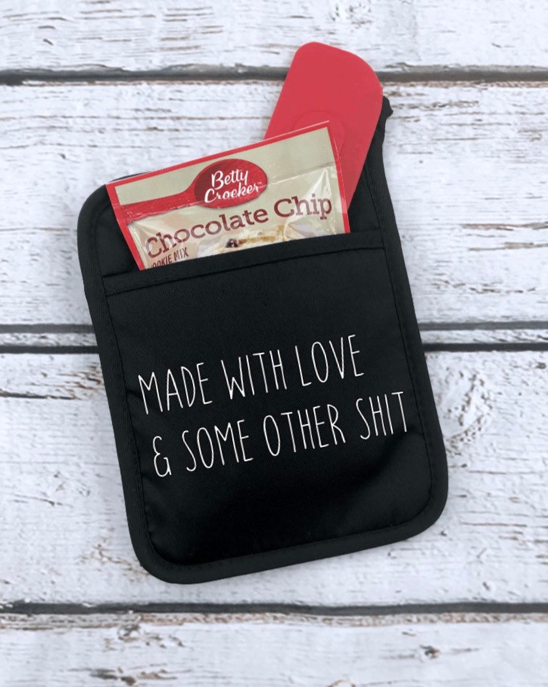 MADE WITH LOVE + SOME OTHER SHIT OVEN MITT – Full Circle Gifts & Goods