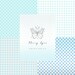 Blue Polka Dots and More Printable Junk Journaling Scrapbook - Etsy