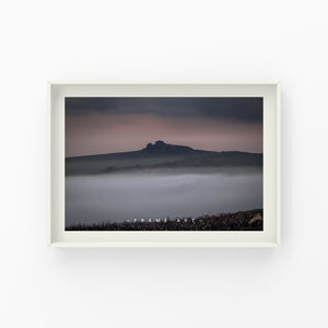 Haytor sunrise photographic print