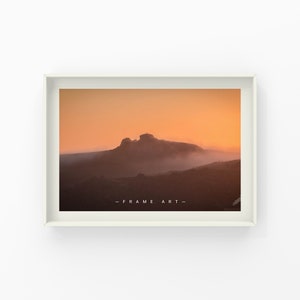Haytor sunrise photographic print