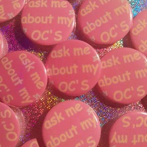 "Der ""Frage mich nach meiner Oc'S"" Button."