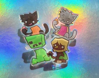 Character misc! | Acrylic pins