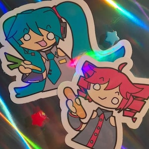 Miku and Teto Stickers