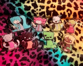 Acrylic Pins! Wave 1
