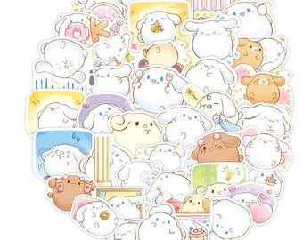 40 PCS Cute Rabbit Sticker Pack  | Kawaii Sticker | Journaling Diary Stickers | Phone Laptop Decoration
