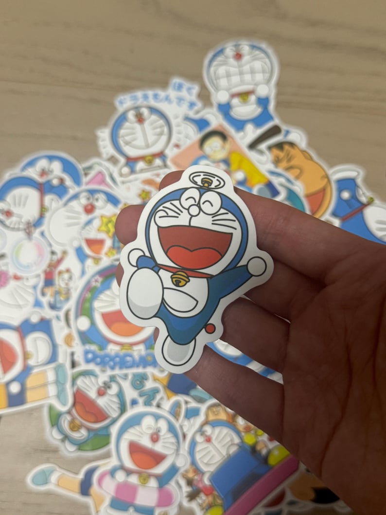 50 PCS Doraemon Sticker Pack | Kawaii Sticker | Journaling Diary ...