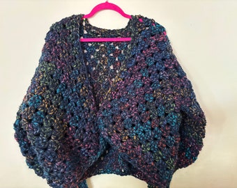 Chunky Crochet Cardigan