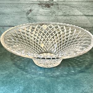 Crystal Centerpiece Bowl 12&quot;, Lead Crystal bowl, Bohemian Cut Crystal, Bohemian Crystal Bowl, , Lead Crystal bohemian