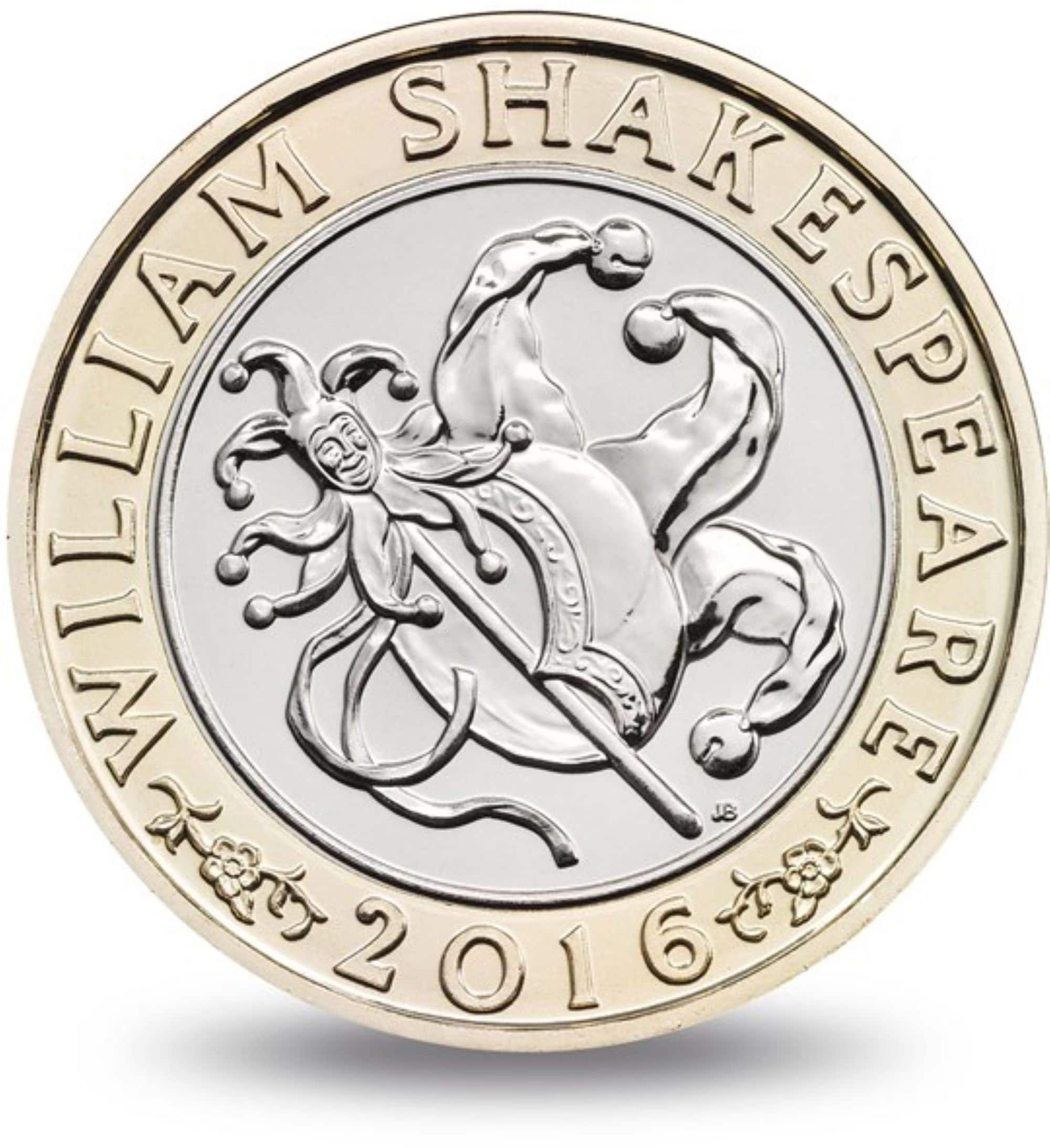 William Shakespeare 2016 2 Coin Price William Shakespeare 2016 2 Coin Price