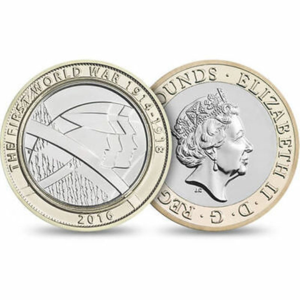 The First World War 19141918 2016 2 Pound Coin Etsy UK