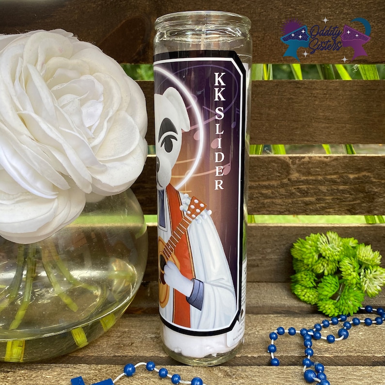 KK Slider ACNH Funny Prayer Candle / Saint KK Slider Prayer Etsy