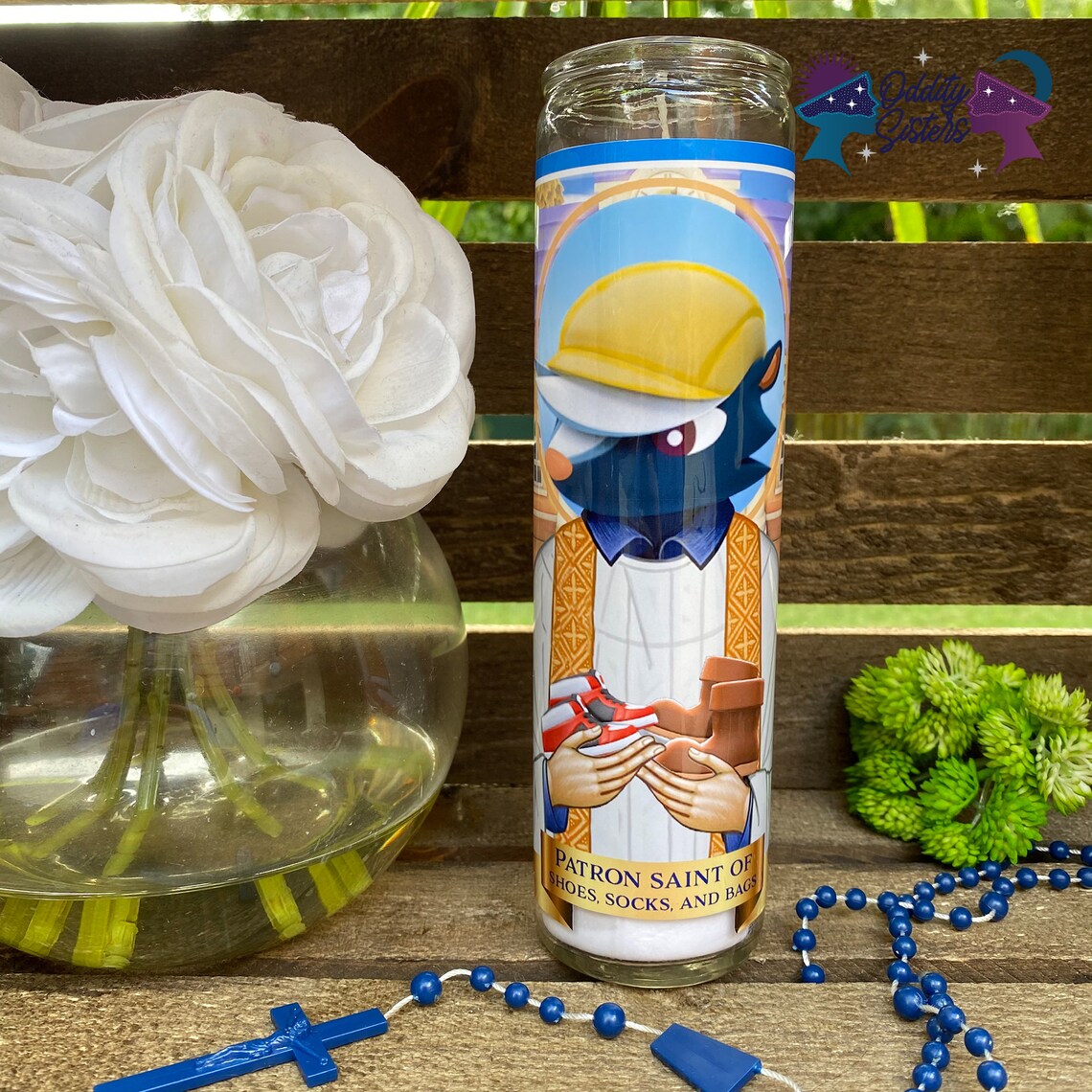 Kicks ACNH Funny Prayer Candle / Saint Kicks Prayer Candle / Etsy