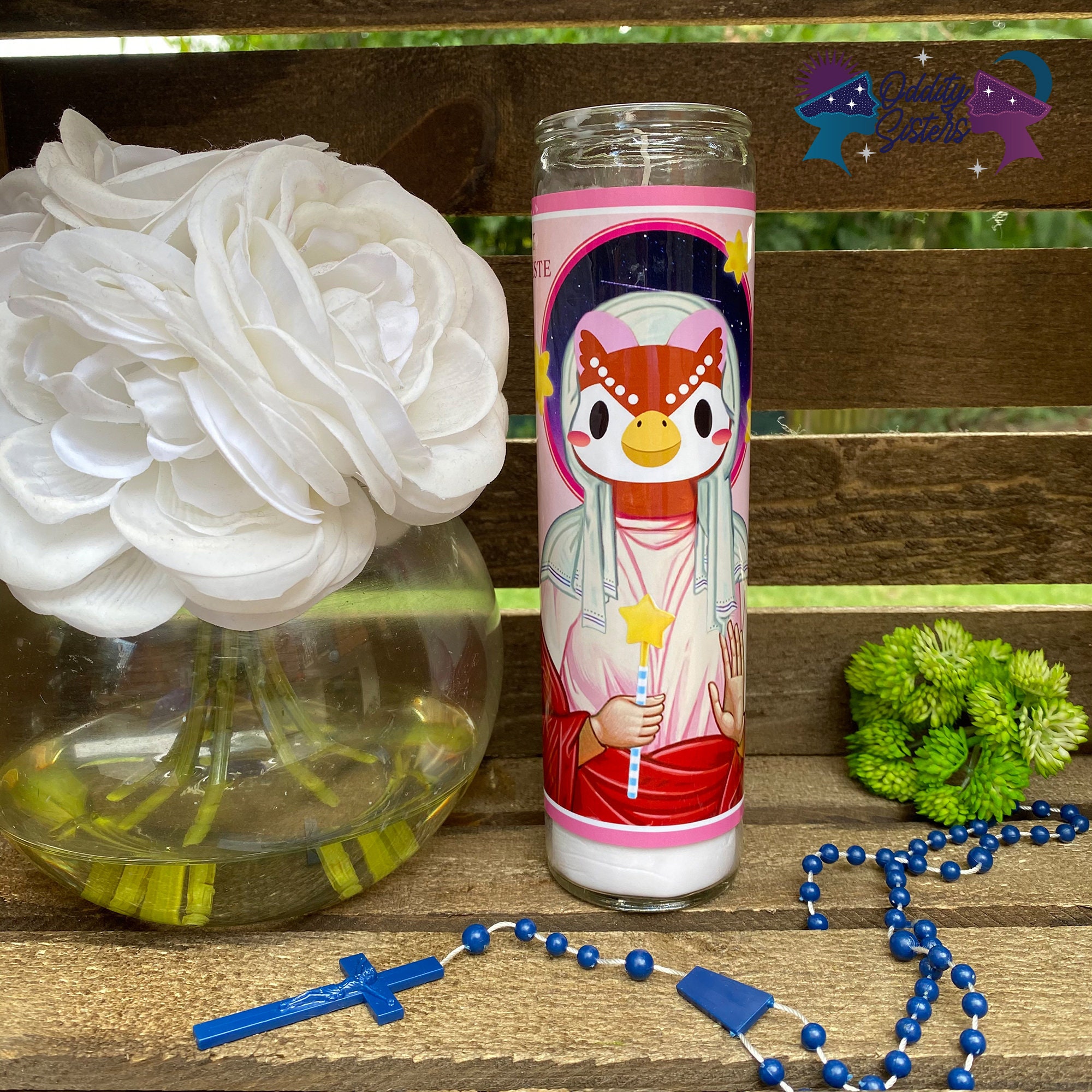 Celeste ACNH Funny Prayer Candle / Saint Celeste Prayer Candle Etsy