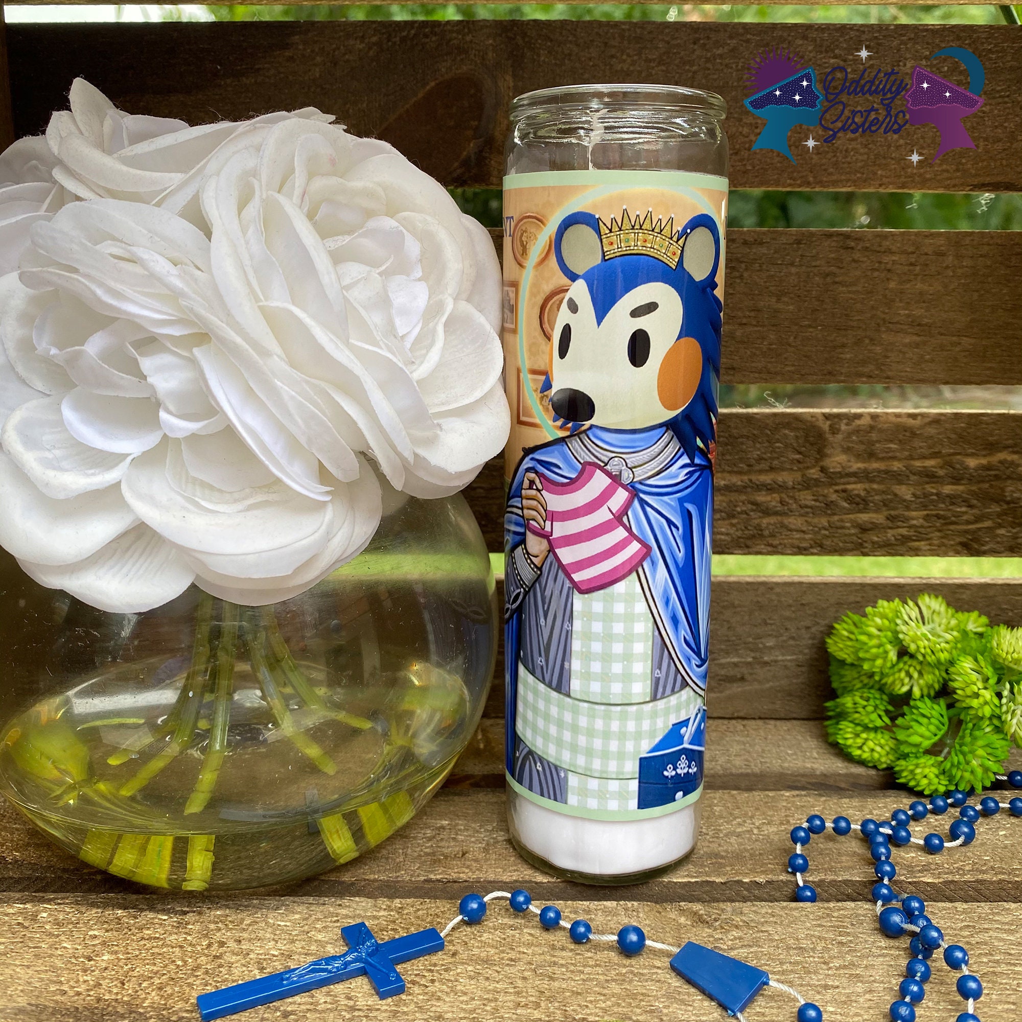 Mabel ACNH Funny Prayer Candle / Saint Mabel Prayer Candle / Etsy UK