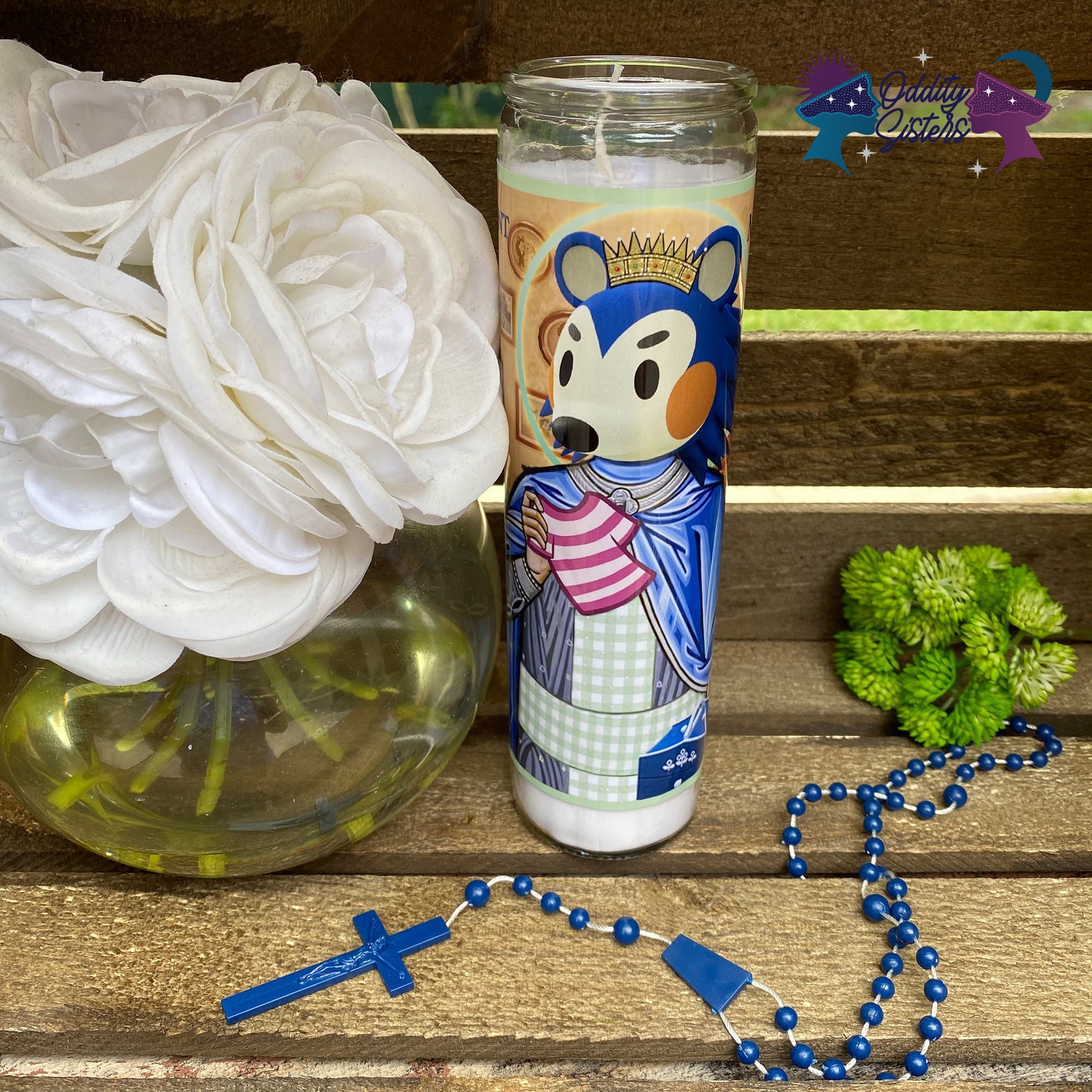 Mabel ACNH Funny Prayer Candle / Saint Mabel Prayer Candle / Etsy UK