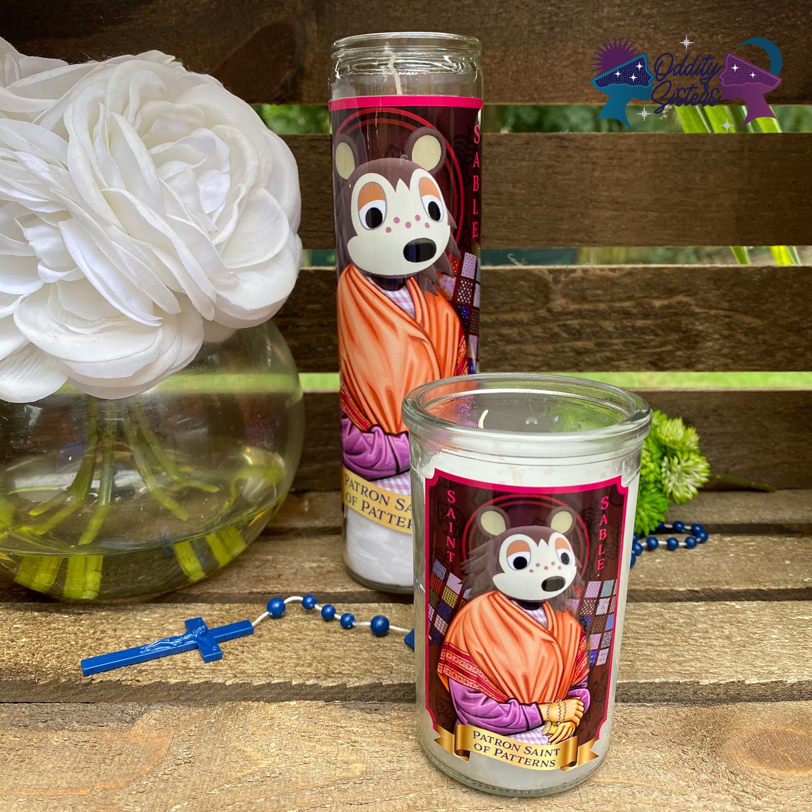 Sable ACNH Funny Prayer Candle / Saint Sable Prayer Candle / Etsy