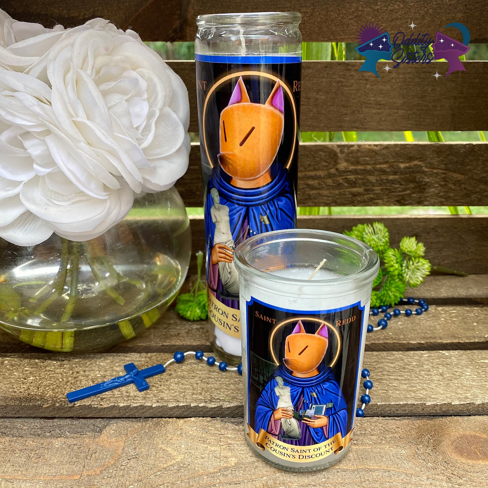 Mini Redd ACNH Funny Prayer Candle / Saint Redd Prayer Candle Etsy