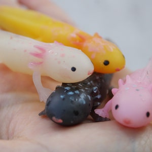 Mini axolotl, Baby axolotl, Squishy Stress Toy, Albino axolotl, Axolotl Birthday, Pink axolotl, Squishy axolotl, Squishy animal.